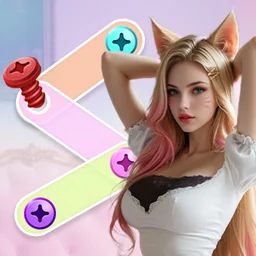 Beauty Screw Jam: Spin & Glam app icon