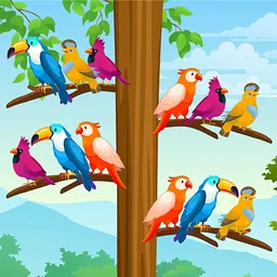 Birds of Color: Logical Sorting app icon