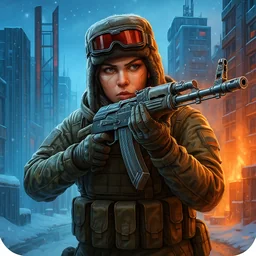 Battle for the Wasteland: AFK RPG app icon
