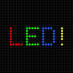 Flashing LED banner app icon