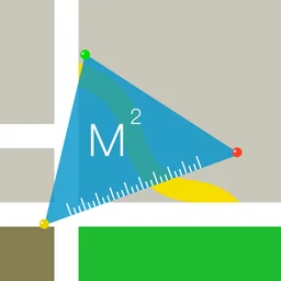 GPS map ruler-measurement app icon