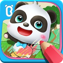 Baby Panda's Drawing Board app icon