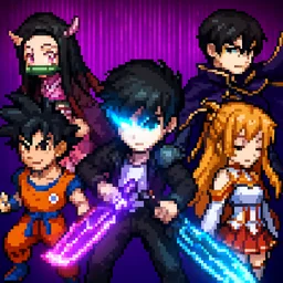 Anime Pixel: League app icon