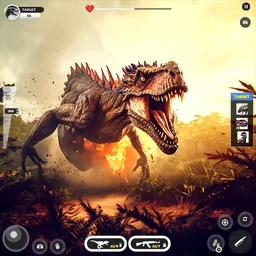 Dino Hunter FPS Shooting Games: Dinosaur Games 3D app icon