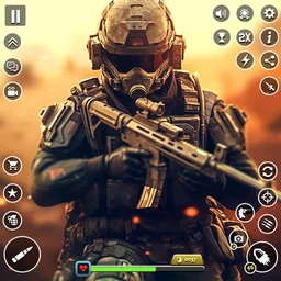 FPS Team Strike: Gun Shooting Game app icon