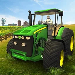 Real Tractor Farming: Tractor Driving Simulator 3D app icon